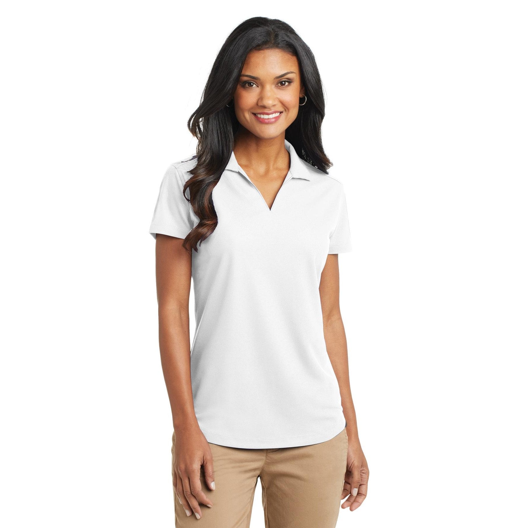 Port Authority-Port Authority® Women's Dry Zone® Grid Polo. L572-MedTech-10